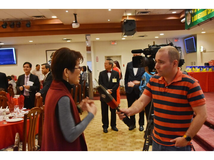 敘利亞難民迎新宴會