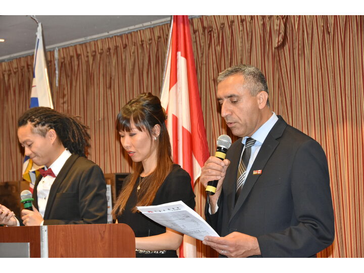 敘利亞難民迎新宴會