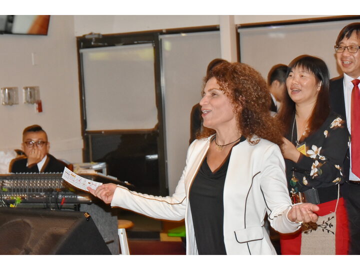 敘利亞難民迎新宴會