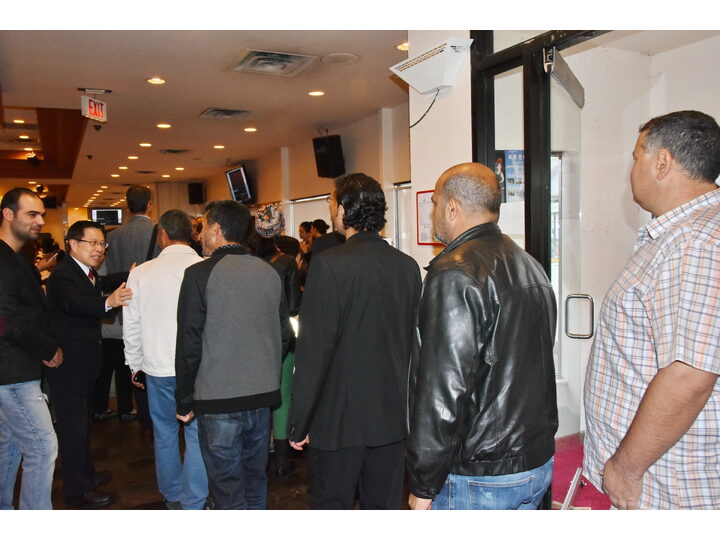 敘利亞難民迎新宴會