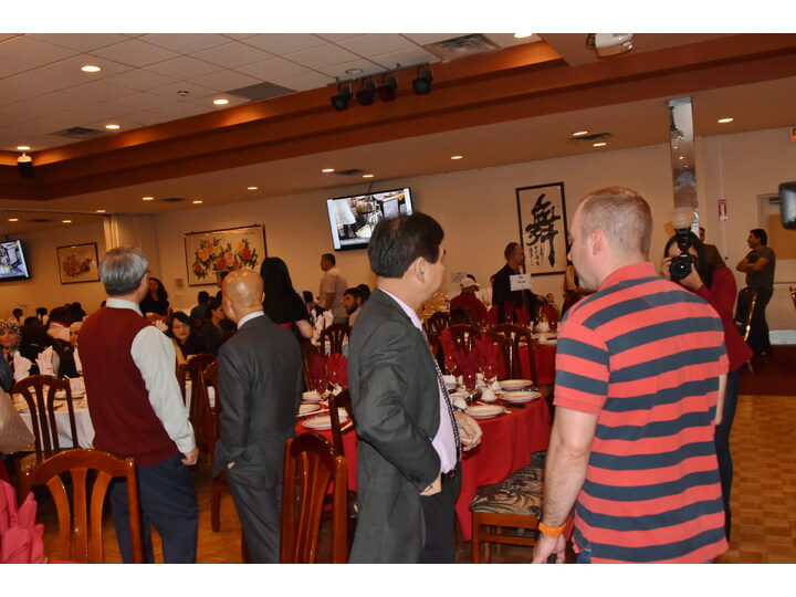 敘利亞難民迎新宴會