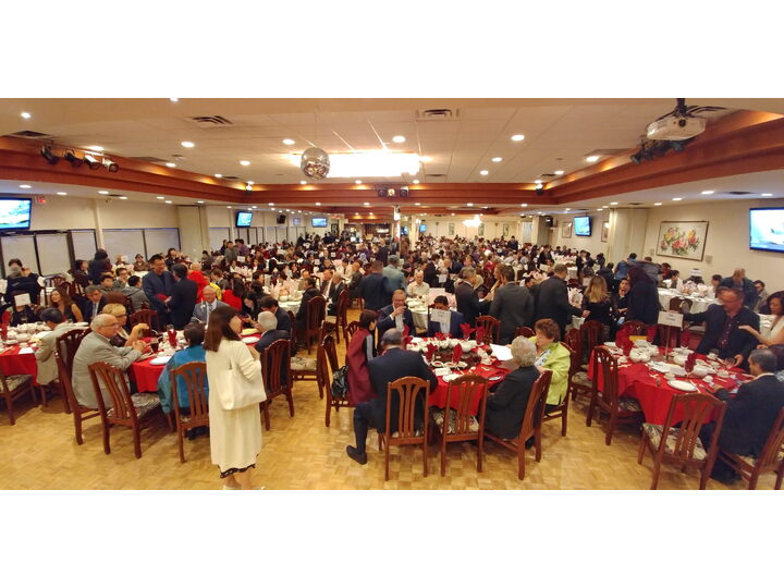 敘利亞難民迎新宴會