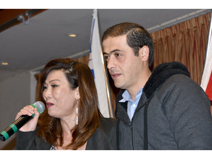 敘利亞難民迎新宴會