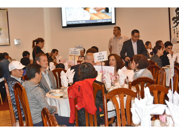 敘利亞難民迎新宴會