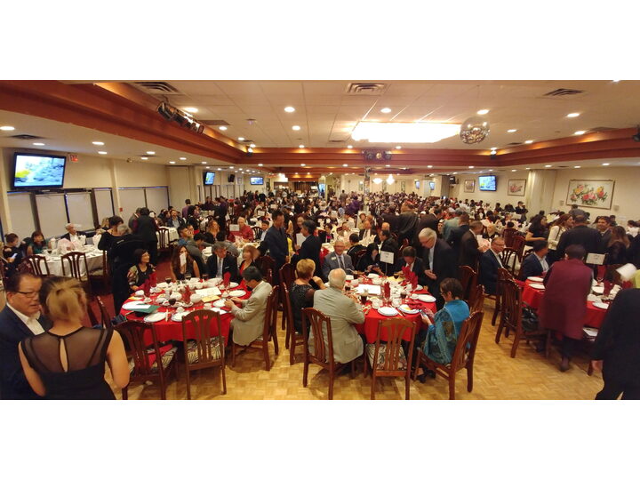 敘利亞難民迎新宴會