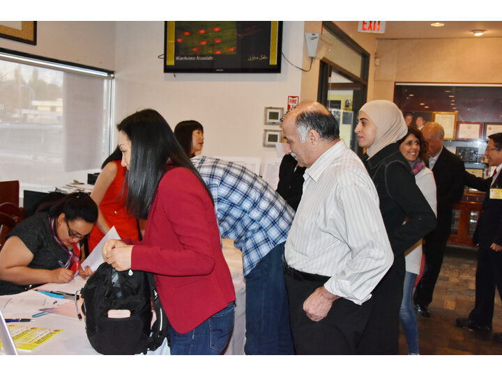 敘利亞難民迎新宴會