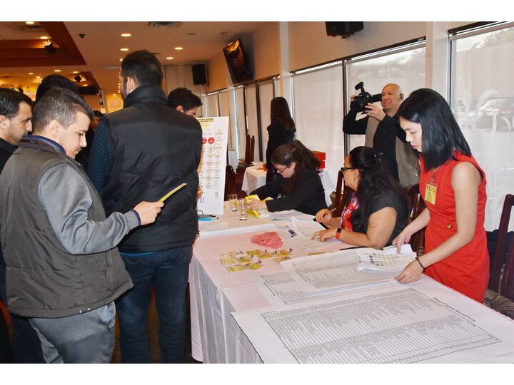 敘利亞難民迎新宴會