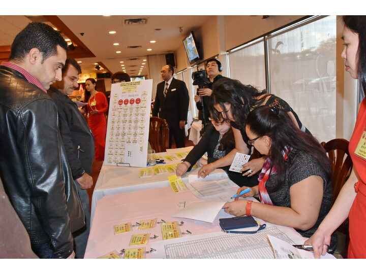 敘利亞難民迎新宴會