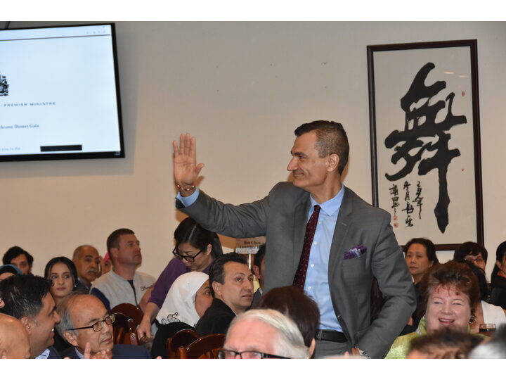 敘利亞難民迎新宴會