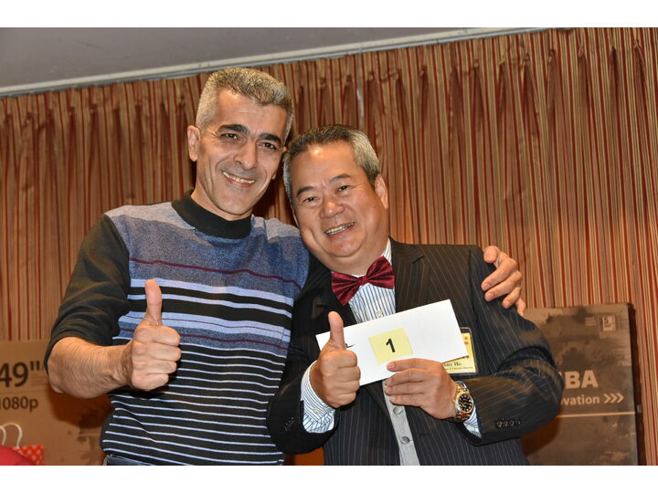 敘利亞難民迎新宴會