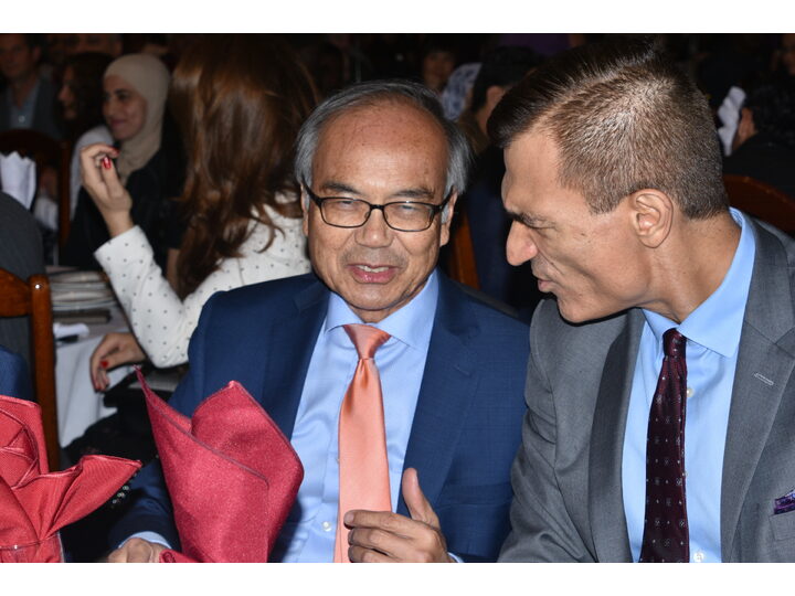 敘利亞難民迎新宴會