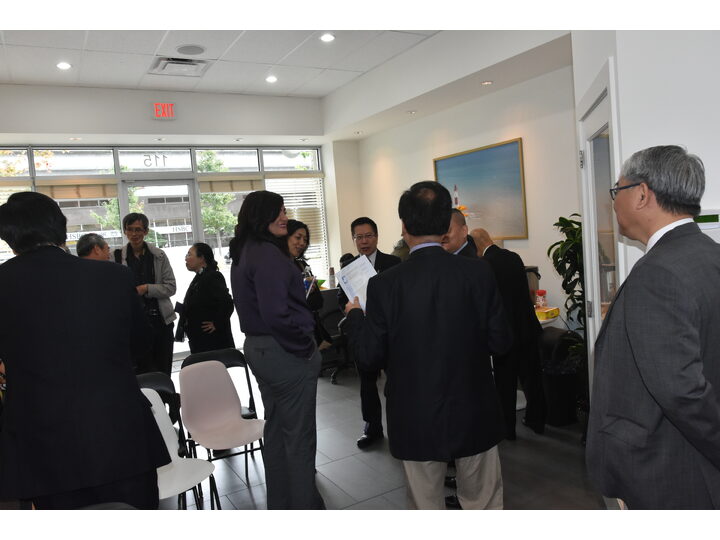 列治文招聘會記者招待會