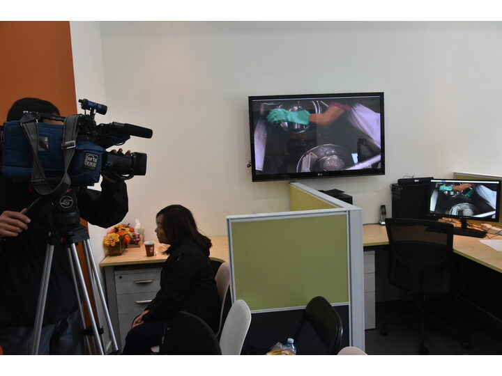 列治文招聘會記者招待會